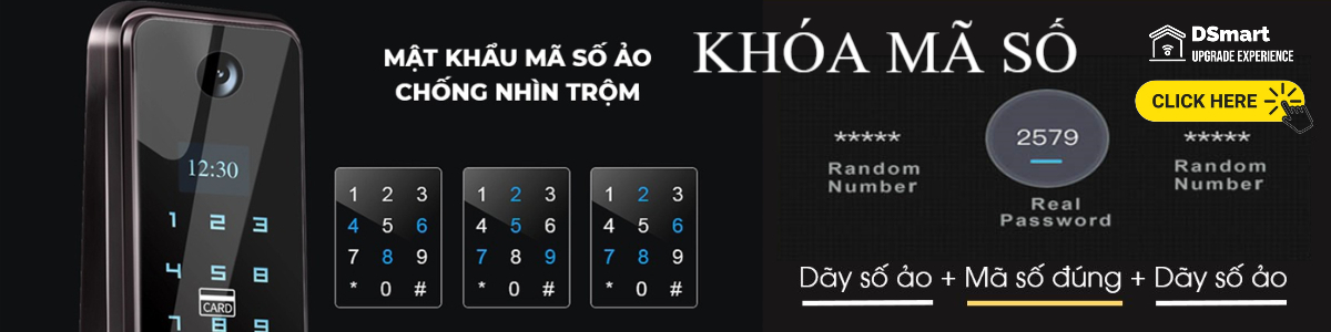 Trang chủ 59 Banner DSmartlock.vn Khóa Mã Số