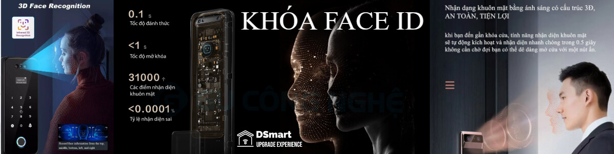 Trang chủ 76 Banner Khóa Face Id Nhận diện khuôn mặt DSmartLock.vn