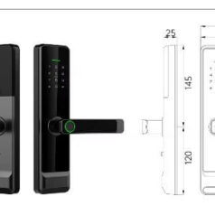 Trang chủ 121 Khóa điện tử vân tay DSmart PN01T kích thước