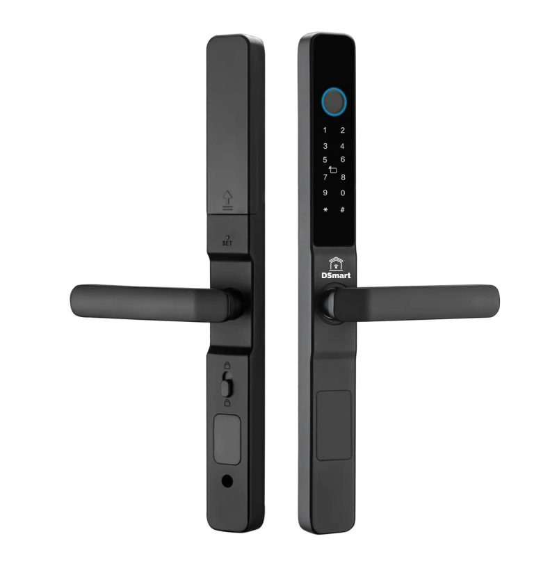 Khóa vân tay cửa nhôm Xingfa DSmart N38T Chống nước màu đen black Khóa vân tay cửa nhôm Xingfa DSmart N38T Chống nước màu đen black