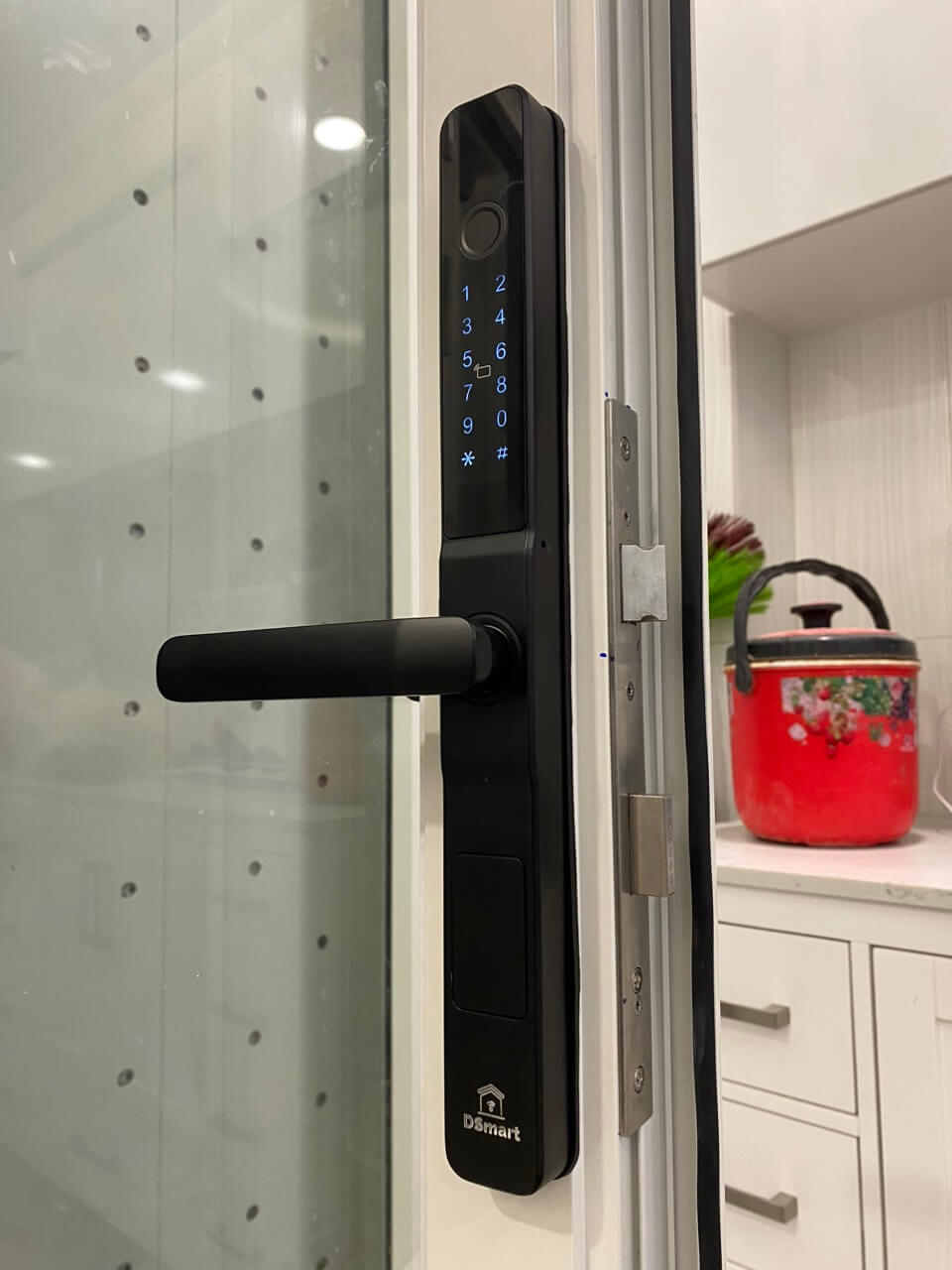 Khóa vân tay cửa nhôm Xingfa DSmart N38T Chống nước App Khóa vân tay cửa nhôm Xingfa DSmart N38T Chống nước App
