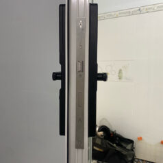 Khóa vân tay cửa nhôm Xingfa DSmart N38T Chống nước 12 Khóa vân tay cửa nhôm Xingfa DSmart N38T Chống màu đen black