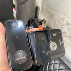 Khóa Cửa Cổng DSmart 2C39T Vân Tay 2 chiều CHỐNG NƯỚC 6 Khóa Cửa Cổng DSmart 2C39T Vân Tay 2 chiều CHỐNG NƯỚC màu đen black