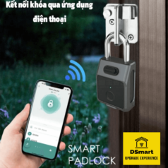 Khóa bấm điện tử vân tay DSmart KB02TU - App Tuya