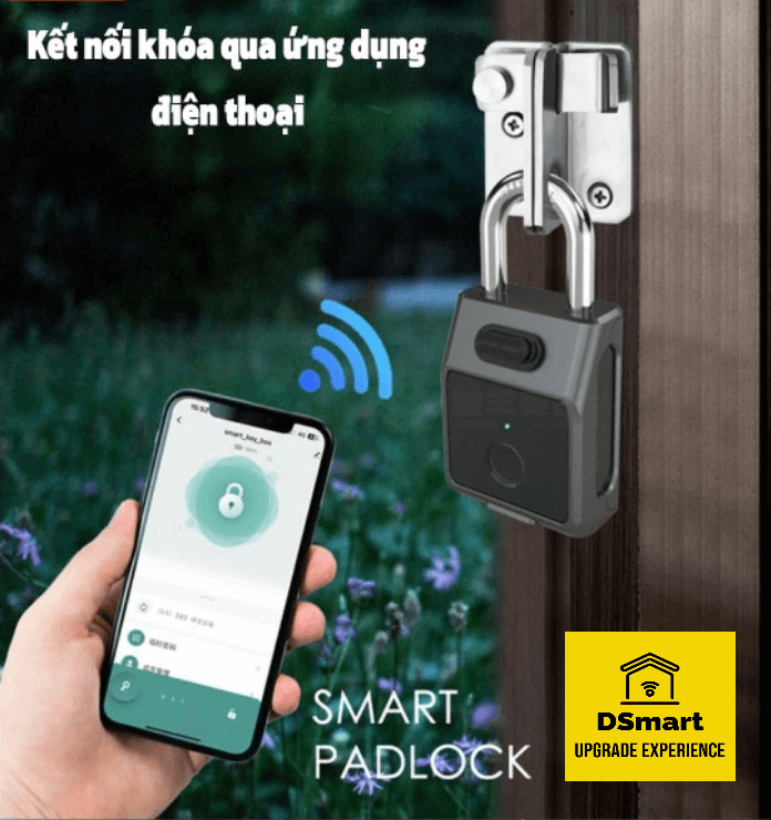 Khóa bấm điện tử vân tay DSmart KB02TU - App Tuya Khóa bấm điện tử vân tay DSmart KB02TU - App Tuya