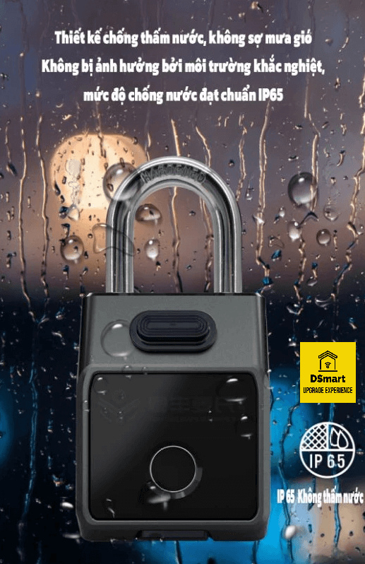 Khóa bấm điện tử vân tay DSmart KB02TU - App Tuya Khóa bấm điện tử vân tay DSmart KB02TU - App Tuya