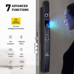 Khóa điện tử vân tay FaceID DSmart NX79T-F App TTLock
