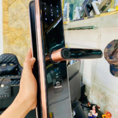 Trang chủ 134 Khóa điện tử vân tay DSmart PL33T cho cửa gỗ, chung cư