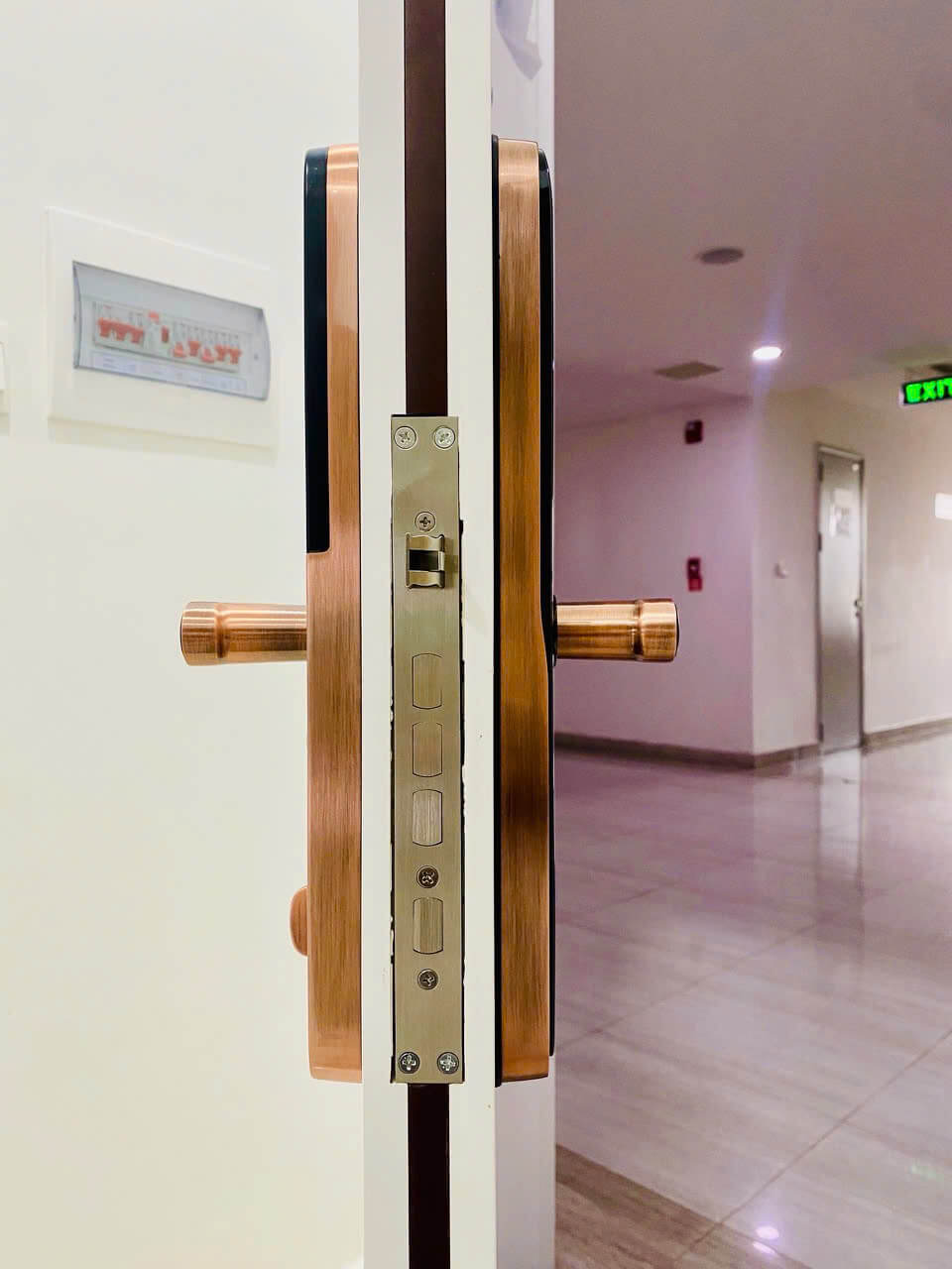 Khóa vân tay thẻ từ DSmart PL36T cho cửa gỗ, căn hộ Khóa vân tay thẻ từ DSmart PL36T cho cửa gỗ, căn hộ