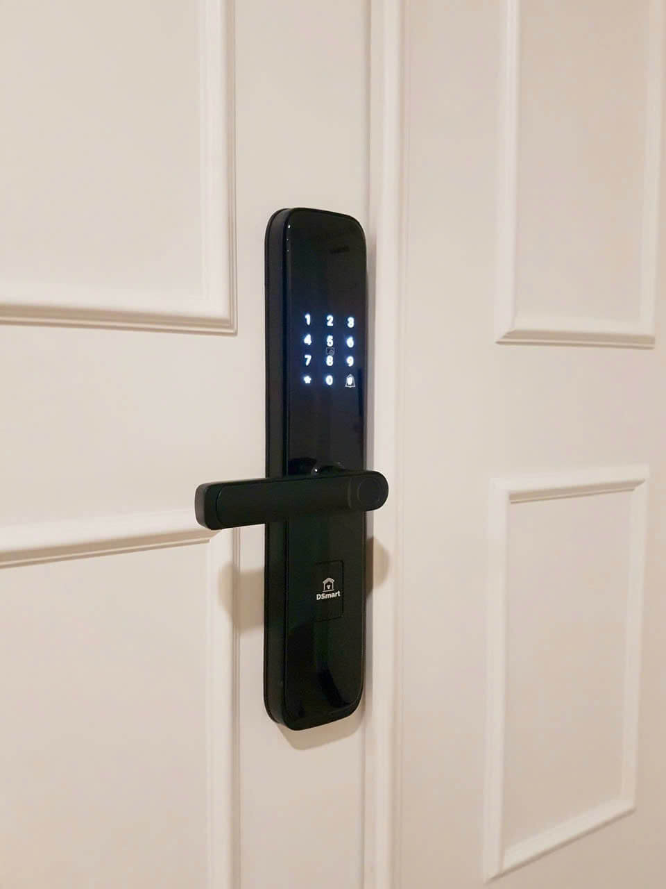 Khóa vân tay thẻ từ DSmart PL36T cho cửa gỗ, căn hộ Khóa vân tay thẻ từ DSmart PL36T cho cửa gỗ, căn hộ