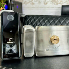 Khóa điện tử Cửa Cổng DSmart 1C35T-C 1 mặt (bên trong chìa) bằng inox