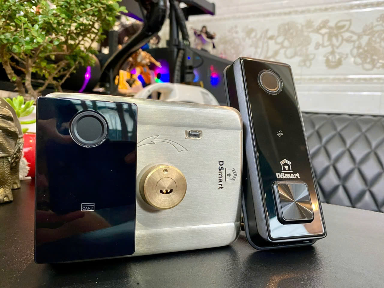 Khóa Cửa Cổng DSmart 2C35T Vân Tay 2 chiều CHỐNG NƯỚC Khóa Cửa Cổng DSmart 2C35T Vân Tay 2 chiều CHỐNG NƯỚC