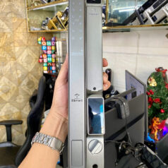 Khóa điện tử vân tay face id DSmart NX68Y-F nhận diện khuôn mặt cho cửa nhôm xingfa