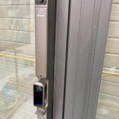 Khóa điện tử vân tay face id DSmart NX68Y-F nhận diện khuôn mặt cho cửa nhôm xingfa