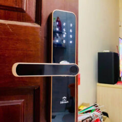 Khóa điện tử cửa gỗ vân tay DSmart PN06T 8 Khóa điện tử cửa gỗ vân tay Dsmart PN06T