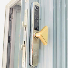 Khóa điện tử DSmart N35T-2C vân tay 2 chiều App TTLOCK 16 Khóa điện tử 2 mặt vân tay N35T-2C gắn cửa xếp lùa