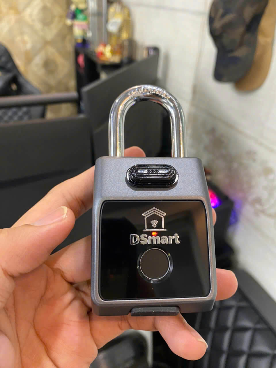 Khóa bấm điện tử vân tay DSmart KB02TU - App Tuya Khóa bấm điện tử vân tay DSmart KB02TU - App Tuya