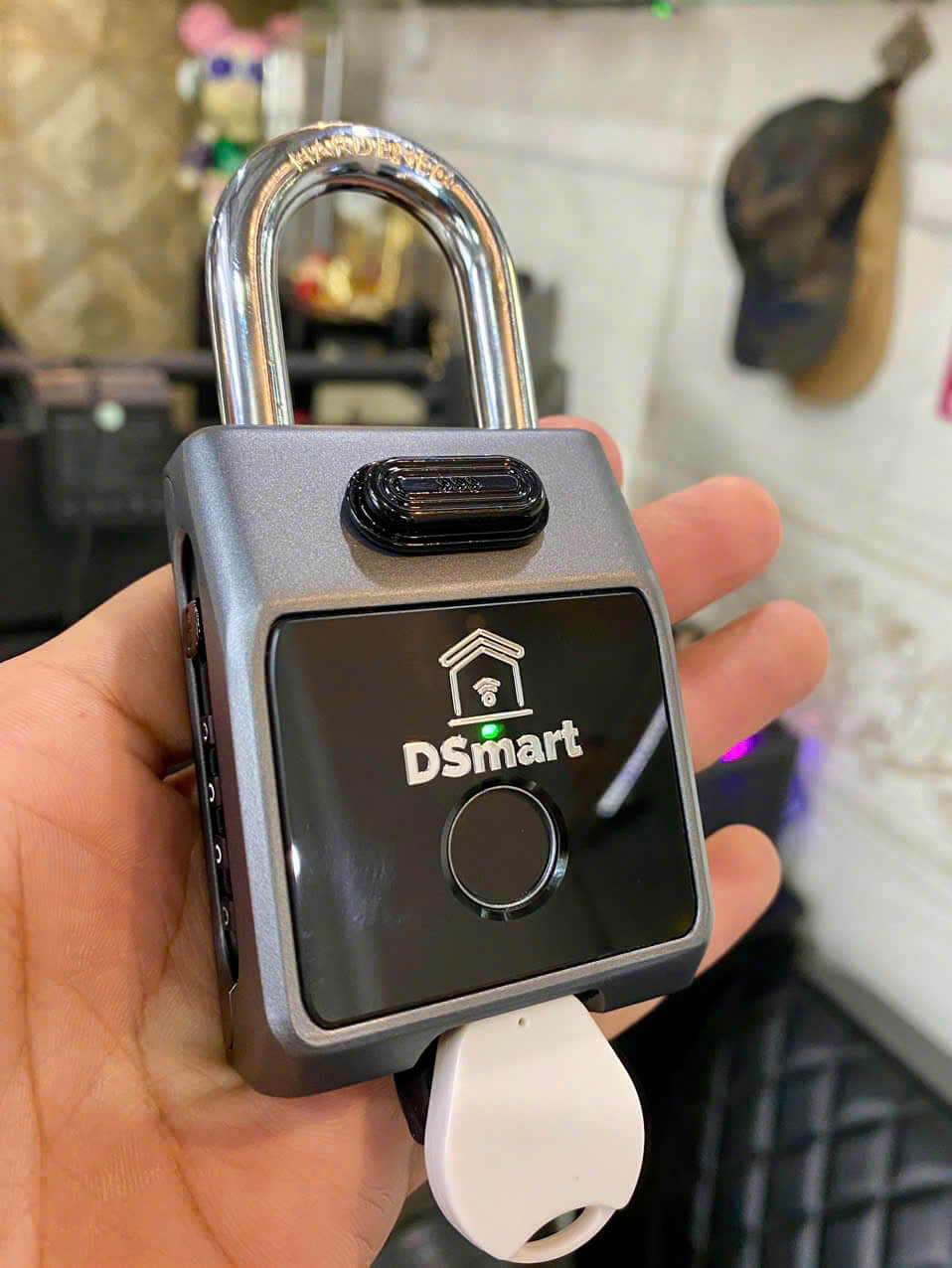 Khóa bấm điện tử vân tay DSmart KB02TU - App Tuya Khóa bấm điện tử vân tay DSmart KB02TU - App Tuya