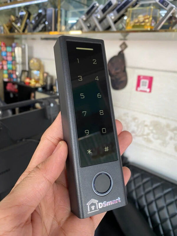 Lắp Đặt Đầu Đọc Vân Tay DSmart Cho Cửa Cuốn 14 Đầu đọc vân tay DSmart DD38T App TTLock Bluetooth