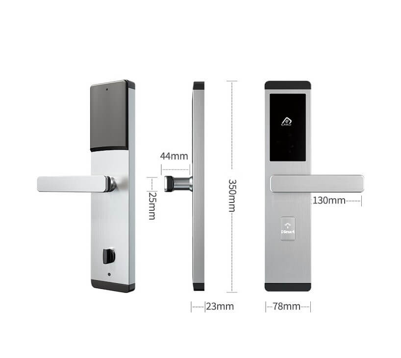 Khóa điện tử thẻ từ quản lí khách sạn DSmart H12F Khóa điện tử thẻ từ quản lí khách sạn DSmart H12F