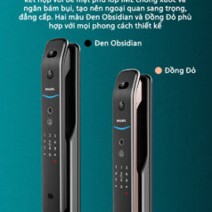 Khóa cửa thông minh Philips DDL709-7HWS 5 Khóa cửa thông minh Philips DDL709-7HWS
