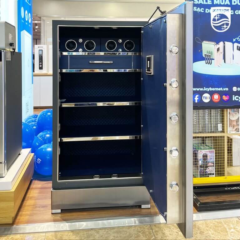 Két sắt vân tay mã số Philips SBX702 Két sắt vân tay mã số Philips SBX702