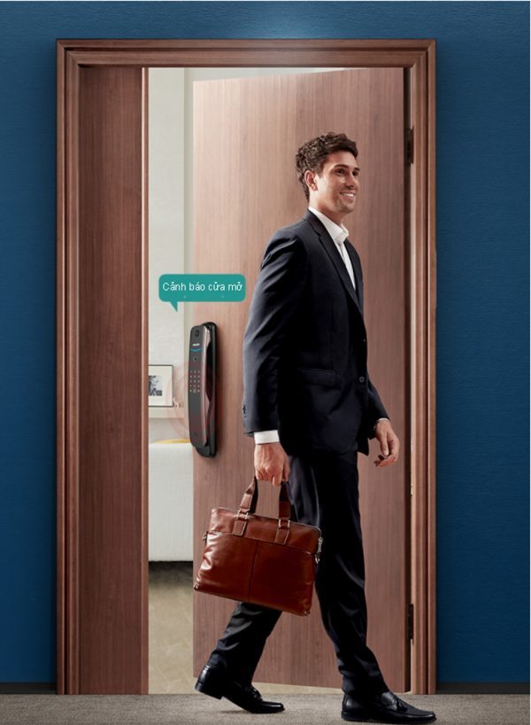 Khóa cửa vân tay có camera Philips DDL702-1HWS Khóa cửa vân tay có camera Philips DDL702-1HWS