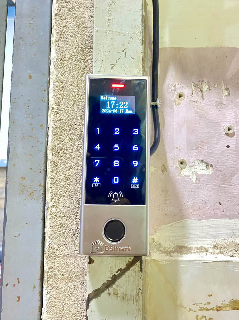 ĐẦU ĐỌC VÂN TAY WIFI DSmart DD29TUW INOX ĐẦU ĐỌC VÂN TAY WIFI DSmart DD29TUW INOX