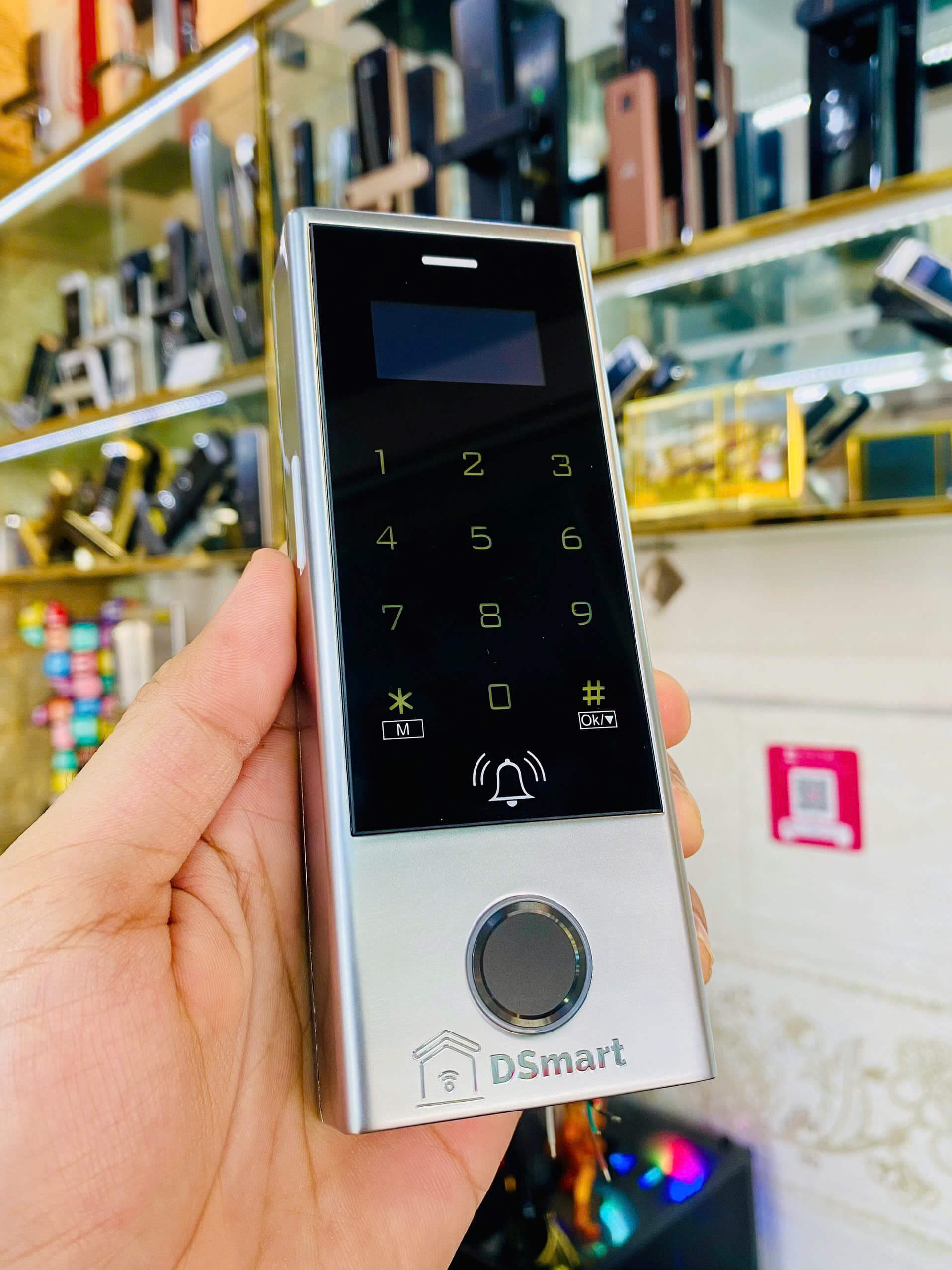 ĐẦU ĐỌC VÂN TAY WIFI DSmart DD29TUW INOX ĐẦU ĐỌC VÂN TAY WIFI DSmart DD29TUW INOX