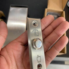 Nút nhấn Exit INOX cho Kiểm soát ra vào 4 Nút nhấn Exit INOX cho Kiểm soát ra vào