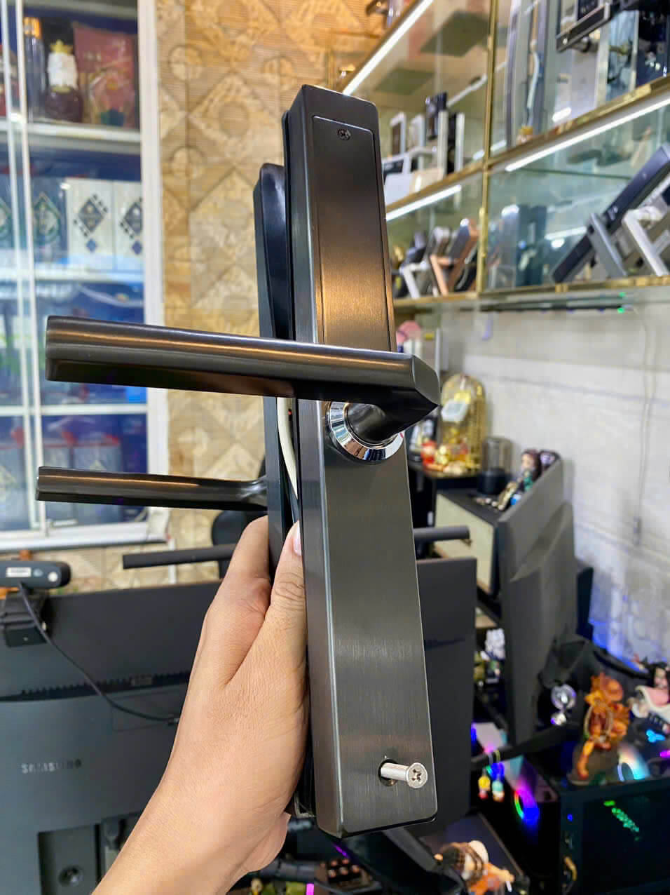 KHÓA ĐIỆN TỬ QUẢN LÝ KHÁCH SẠN DSMART HN12F CỬA NHÔM KHÓA ĐIỆN TỬ QUẢN LÝ KHÁCH SẠN DSMART HN12F CỬA NHÔM