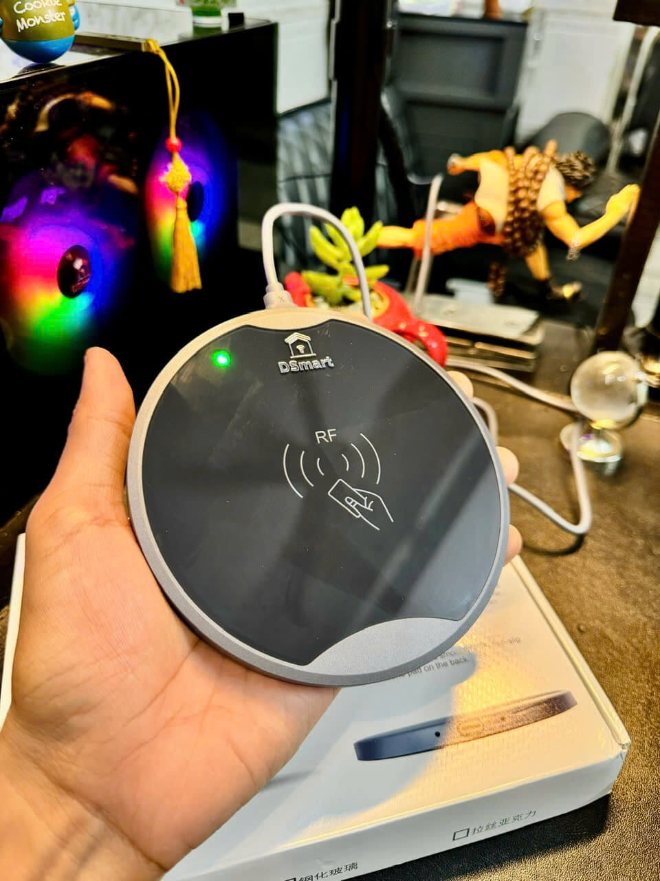 Đầu đọc Encoder giải mã hóa thẻ từ khóa khách sạn DSmart Đầu đọc Encoder giải mã hóa thẻ từ khóa khách sạn DSmart