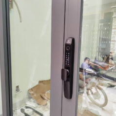 Khóa Điện Tử NL39T Cửa Trượt Lùa Nhôm Xingfa 9 Khóa Cửa Nhôm Xingfa NL39T Thích Hợp Cửa Lùa