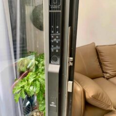 Khóa điện tử vân tay cửa nhôm tự động Xingfa NX75T-F thông minh chống nước