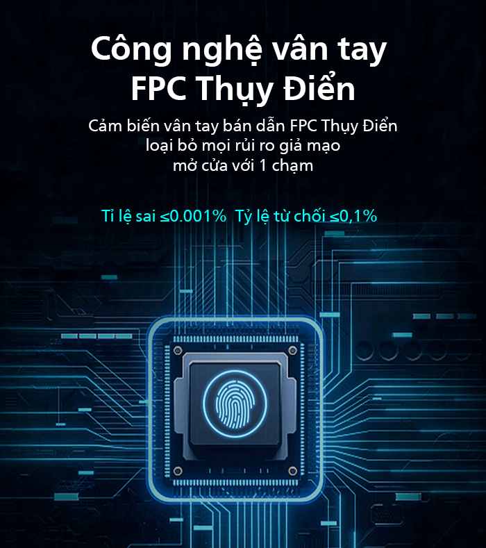 Công Nghệ Vân Tay FPC Philips Công Nghệ Vân Tay FPC Philips