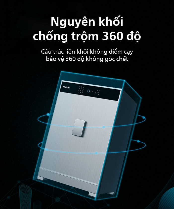 Két Sắt Philips SBX701 Nguyên Khối Chống Cạy Két Két Sắt Philips SBX701 Nguyên Khối Chống Cạy Két