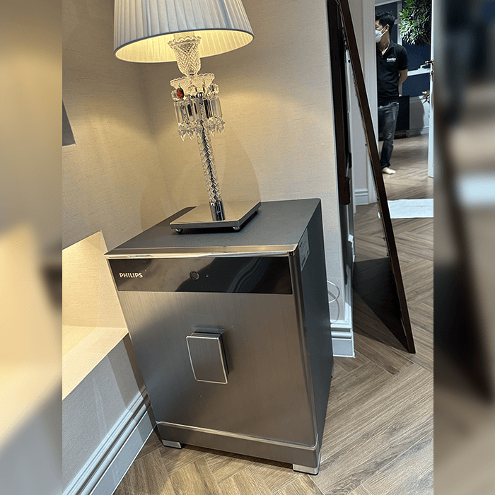 Két Sắt Philips SBX701 Màu Xám Decor Sang Trọng Két Sắt Philips SBX701 Màu Xám Decor Sang Trọng