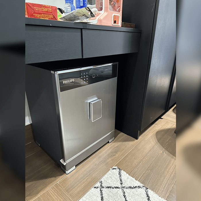 Két Sắt Điện Tử Vân Tay Philips SBX701 Két Sắt Điện Tử Vân Tay Philips SBX701