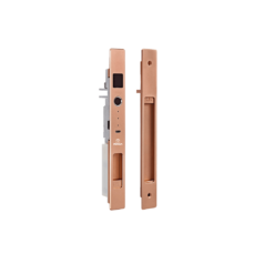 Khóa Vân Tay Nhôm Xingfa màu Rose Gold (Vàng Hồng)