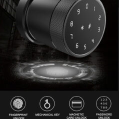 Khóa điện tử vân tay thay thế tay nắm tròn DSmart NT03T