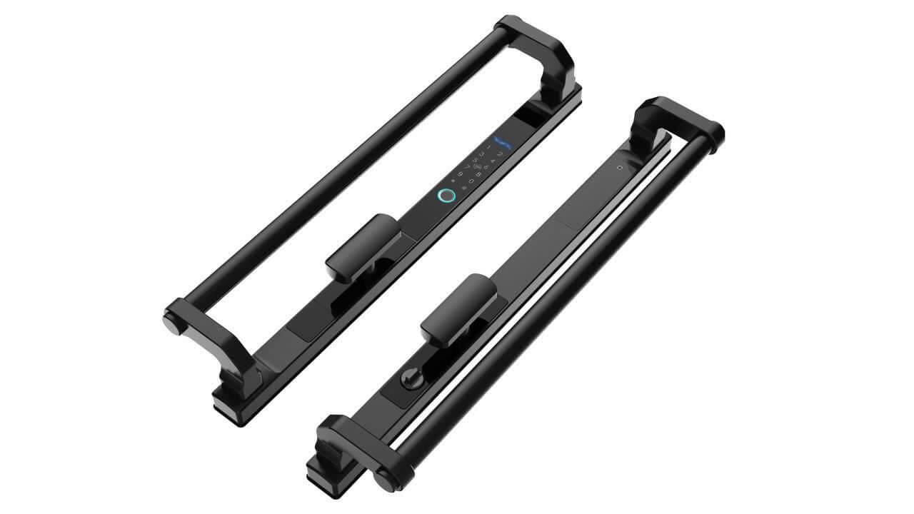 Khóa Cửa Nhôm Xingfa NX86T màu đen có tay cầm chữ D Khóa Cửa Nhôm Xingfa NX86T màu đen có tay cầm chữ D