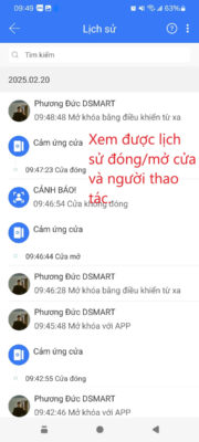 Cảm Biến Thông Báo Đóng/Mở Cửa DSmart CBT2 16 Cảm Biến Thông Báo Đóng/Mở Cửa DSmart CBT2 xem được lịch sử ra vào