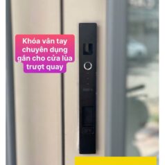 KHÓA ĐIỆN TỬ CỬA TRƯỢT LÙA QUAY NHÔM XINGFA NTQ38T 8 Khóa Vân Tay Chuyên Dụng Cửa Lùa Trượt Quay
