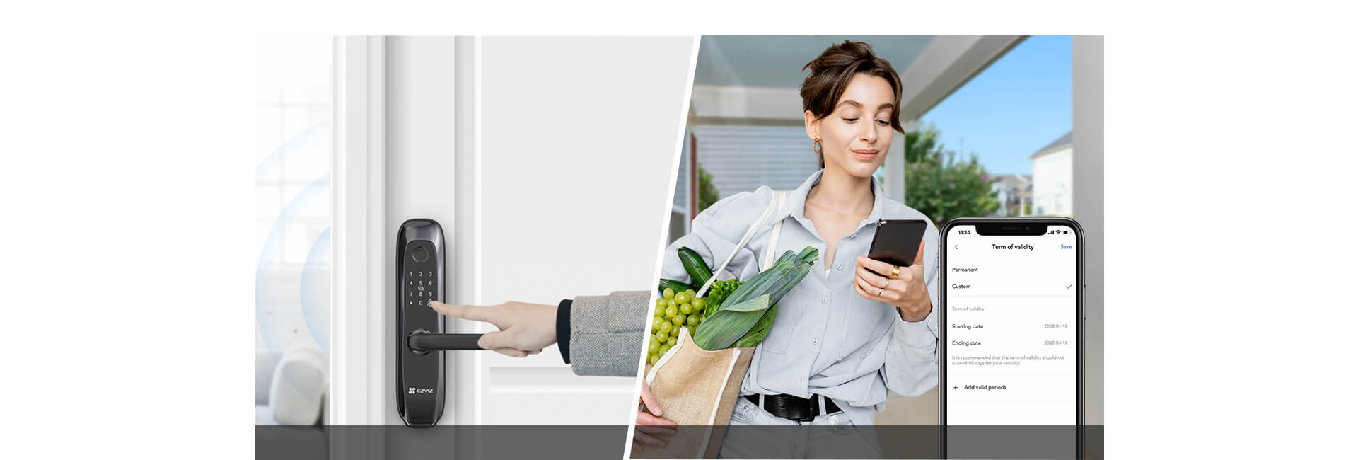 Khóa EZVIZ L2S kết nối camera – Giám sát an ninh toàn diện. Khóa EZVIZ L2S kết nối camera – Giám sát an ninh toàn diện.