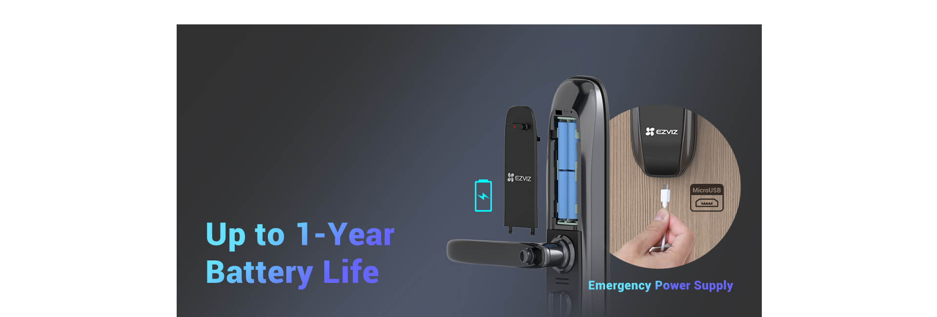 Khóa điện tử EZVIZ L2S – Điều khiển từ xa qua ứng dụng Ezviz. Khóa điện tử EZVIZ L2S – Điều khiển từ xa qua ứng dụng Ezviz.