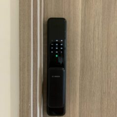 Khóa Điện Tử Vân Tay Push-Pull Bosch EL600 5 Khóa Bosch EL600 gắn cửa composite, cửa chống cháy