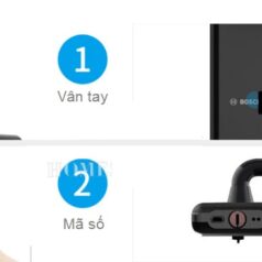 Khóa Cửa Vân Tay Nắp Trượt Bosch ID80 7 Hướng dẫn sử dụng khóa Bosch ID80