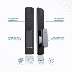 Khóa Bosch EL600 Vân Tay Thẻ Từ Bảo Hành Chính Hãng
