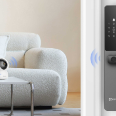 Khóa vân tay thông minh Ezviz DL05 4 Khóa vân tay Ezviz DL05 – Thiết kế sang trọng, bảo vệ tối ưu.