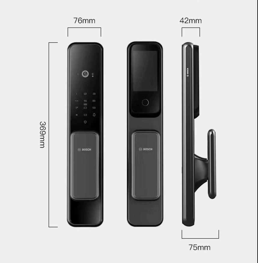 Khóa Điện Tử Vân Tay Bosch Chính Hãng EL600VF Khóa Điện Tử Vân Tay Bosch Chính Hãng EL600VF